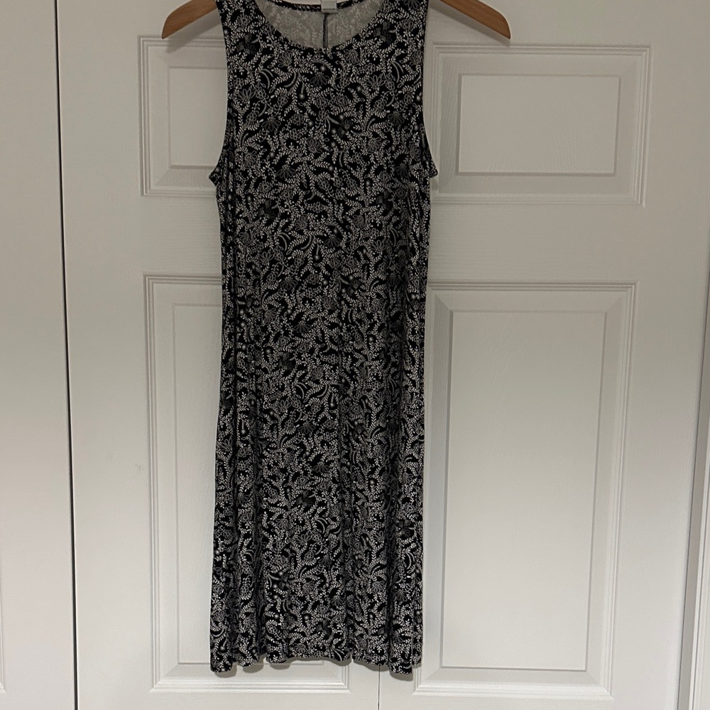 Old Navy Black and White Mini Dress